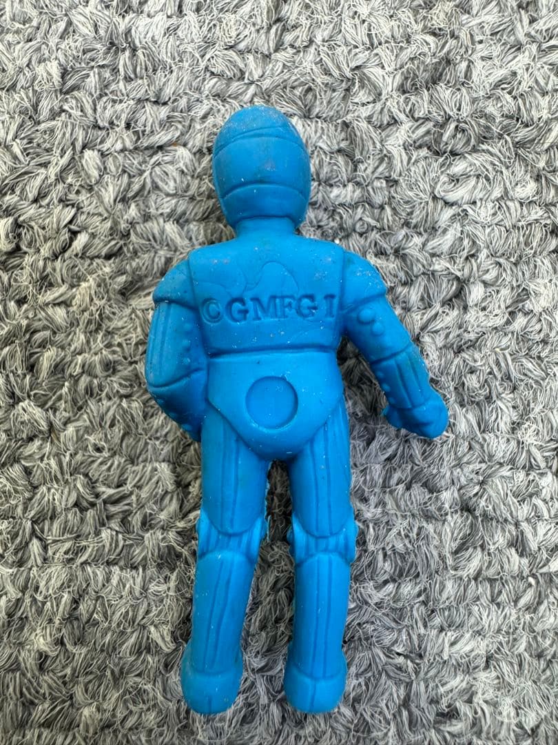 スターウォーズ　消しゴム　C-3PO　青色　TAKARA GMFGI