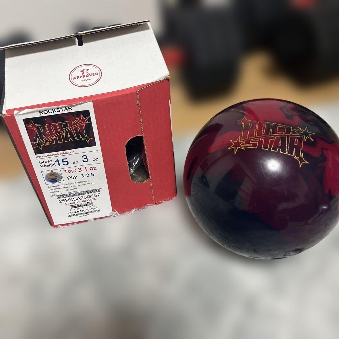 ロトグリップ　ロックスター 15ポンド　サムレス　両手