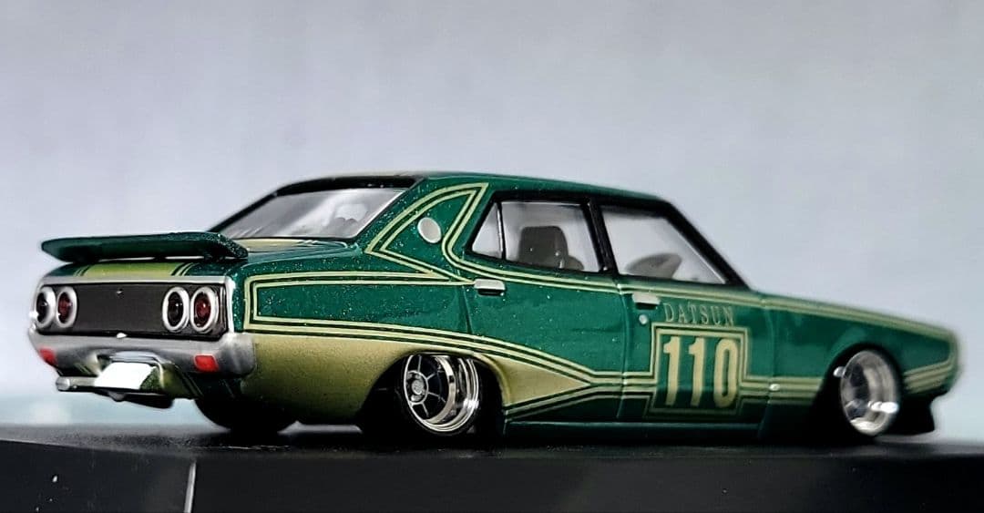 1/64　スカイライン改　ケンメリ4Dr　SP　ハヤシストリートアルミ製　深リム