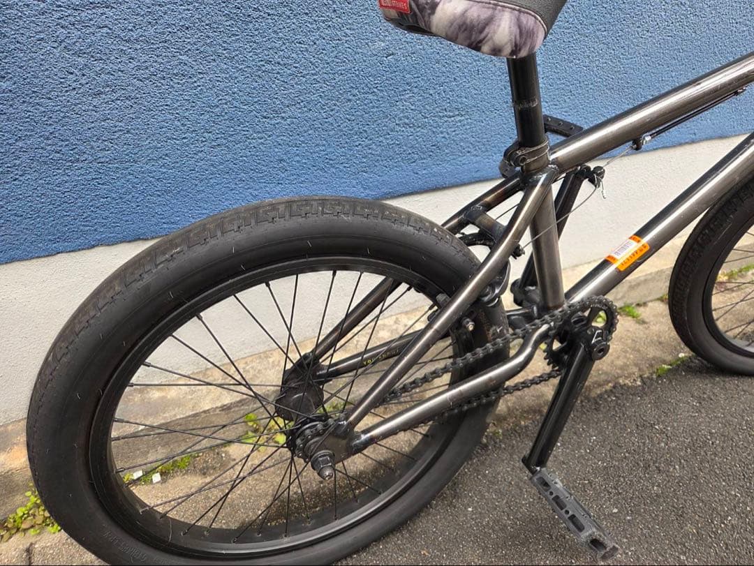 BMX 自転車 マットブラック フラットバー