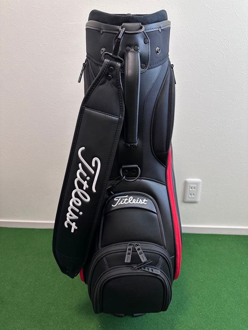 Titleist キャディバッグ　ジェットブラック
