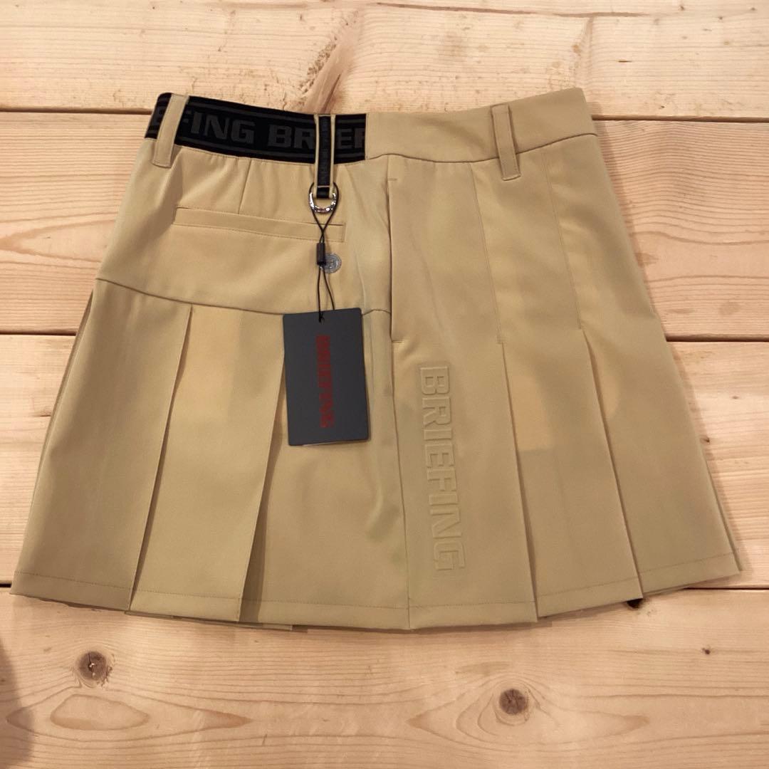 新品　BRIEFING WS WR NYLON 3D LOGO SKIRT M