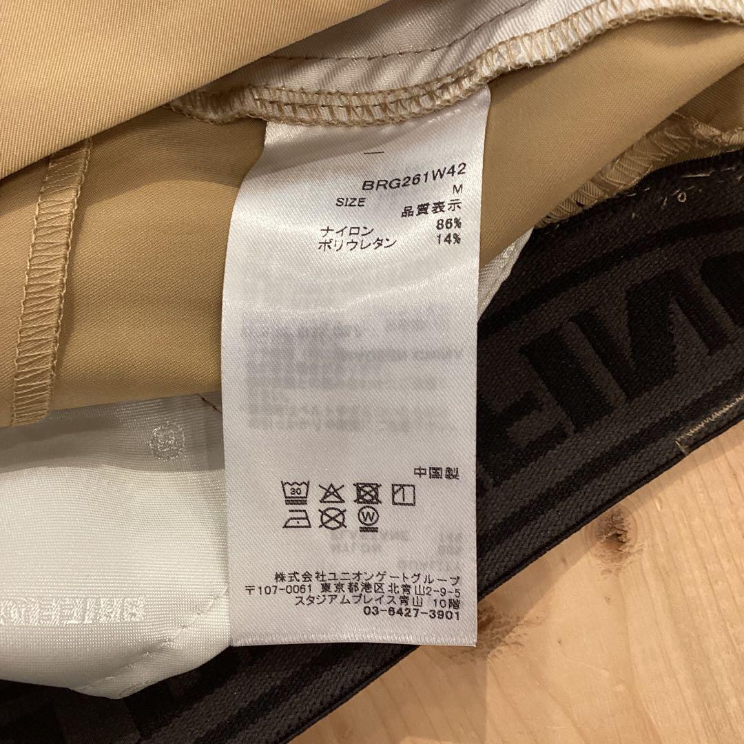 新品　BRIEFING WS WR NYLON 3D LOGO SKIRT M