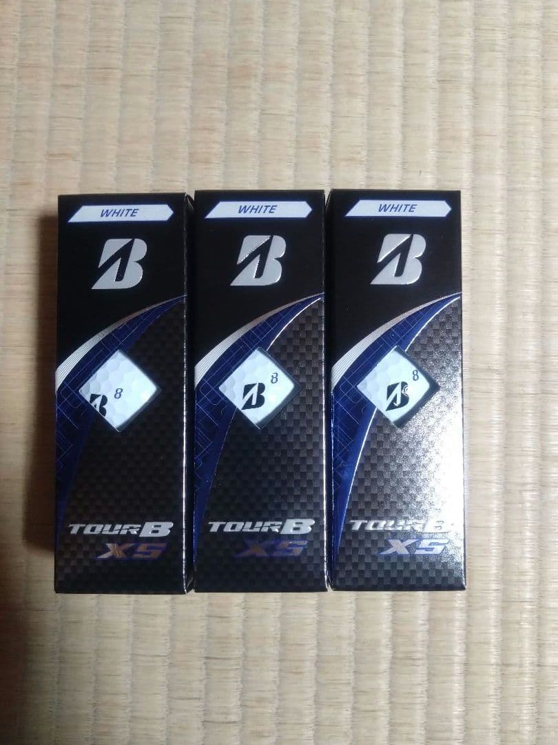 新品未使用ブリヂストンゴルフボール TOUR B XS (24個)