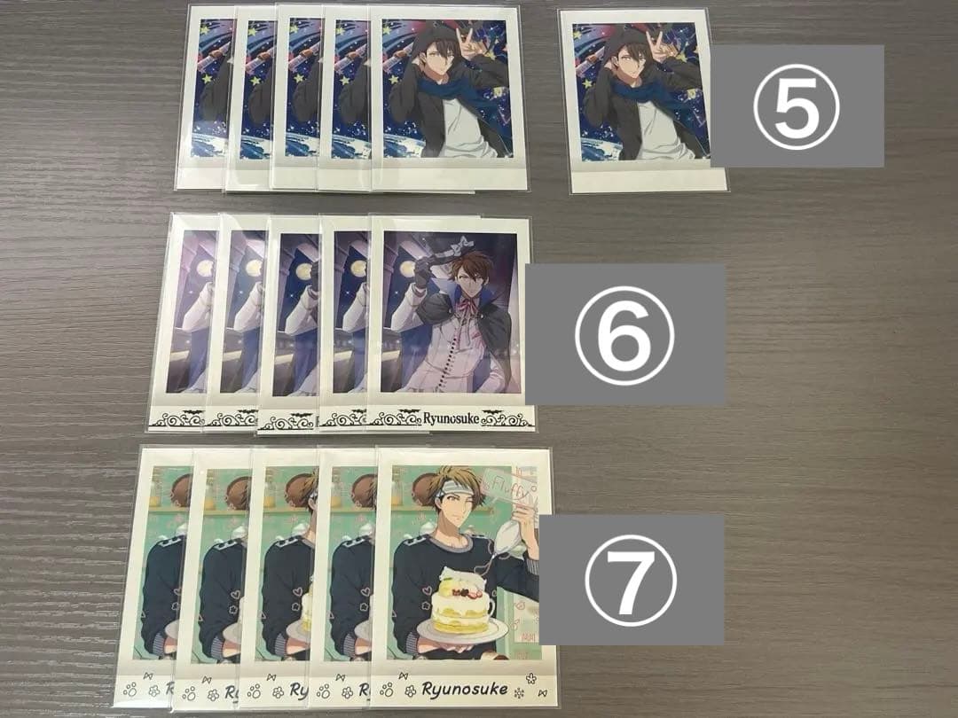 アイナナ　十龍之介　ぱしゃこれ　計275枚　バラ売り可
