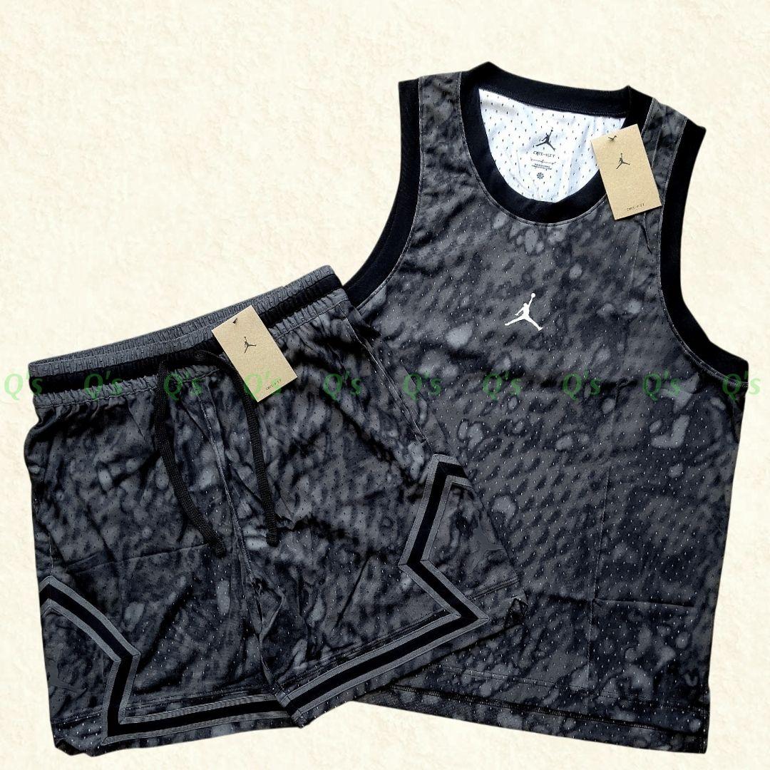 ジョーダン ナイキ バスケ 上下 ノースリーブシャツ ショートパンツ 新品 XL