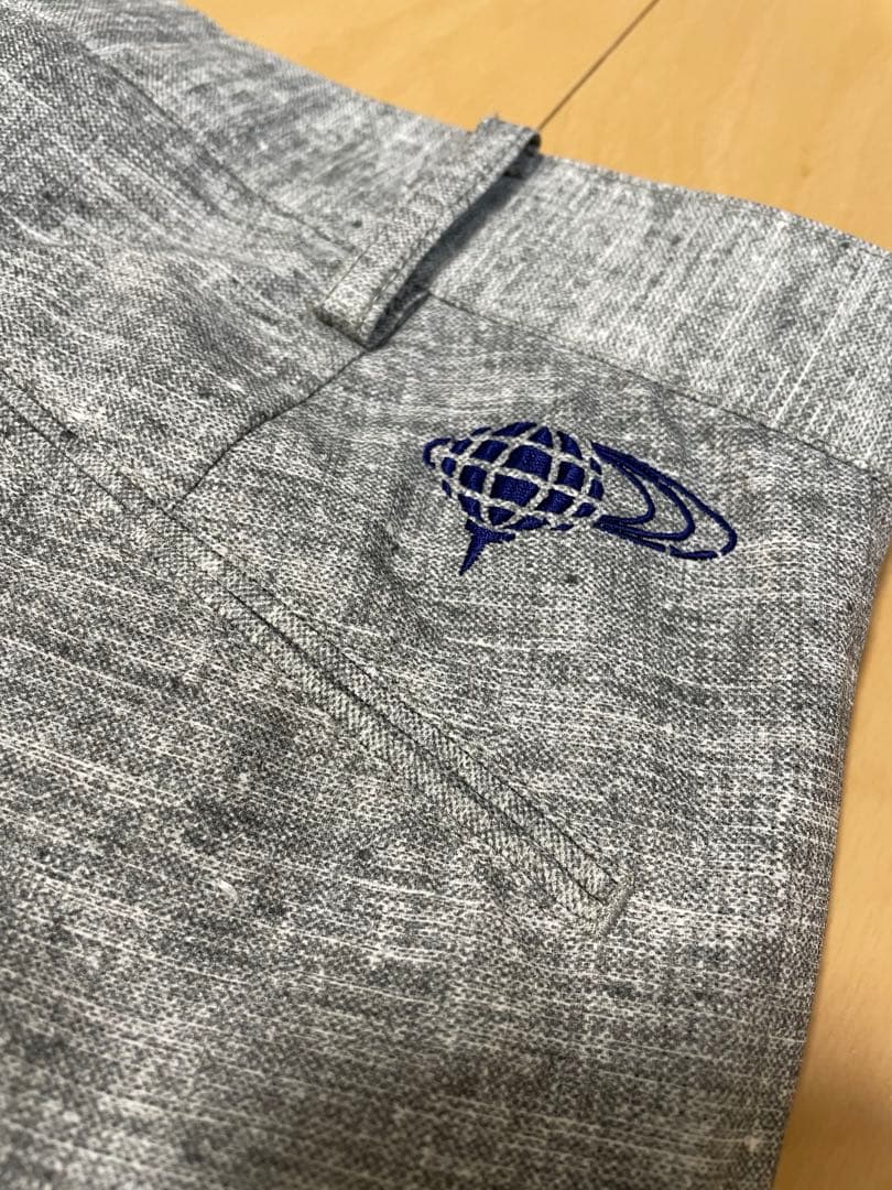 ビームスゴルフ　BEAMS GOLF クロップドパンツ　グレー　M