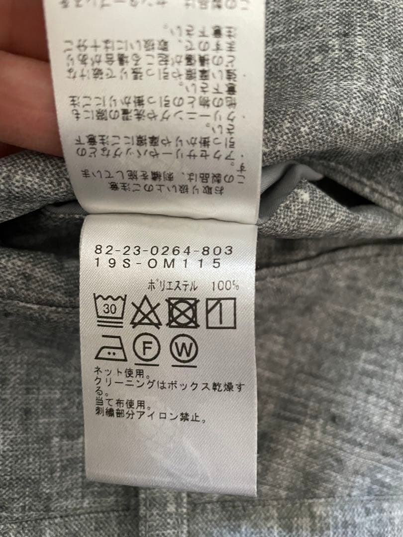 ビームスゴルフ　BEAMS GOLF クロップドパンツ　グレー　M