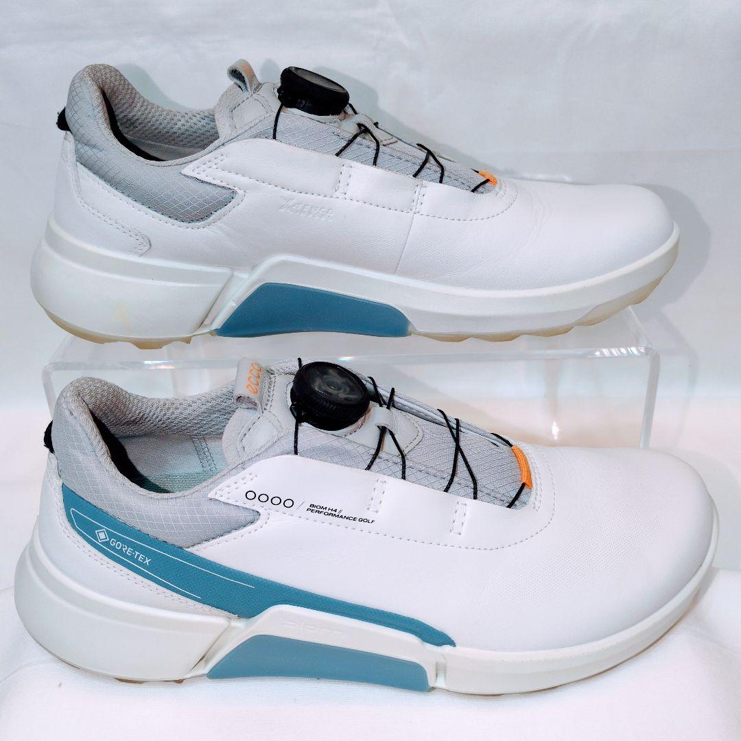 美品☆エコーeccoBIOMH4BOAゴルフシューズGORE-TEX24.5cm