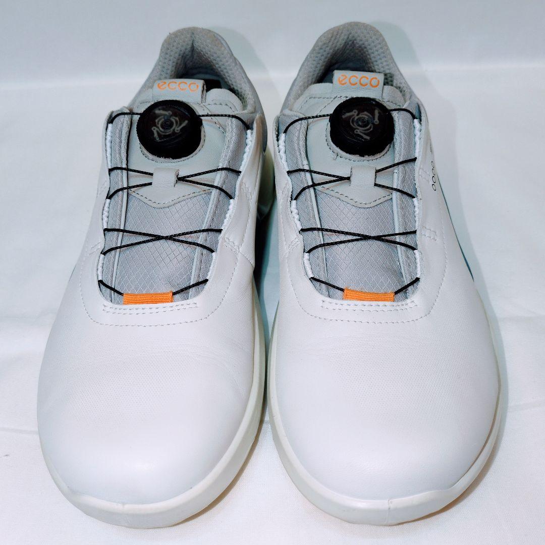 美品☆エコーeccoBIOMH4BOAゴルフシューズGORE-TEX24.5cm