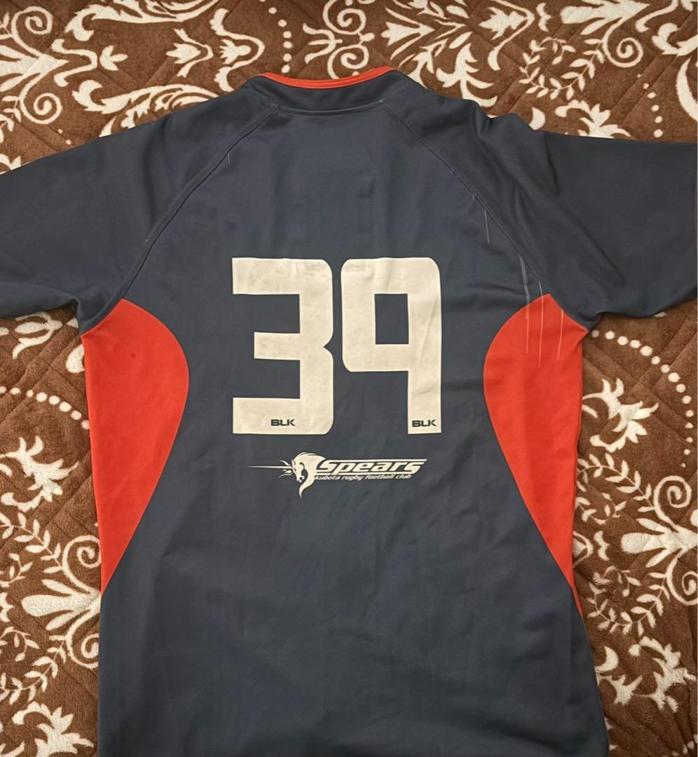 BLK Kubotaスピアーズラグビーシャツ 非売品