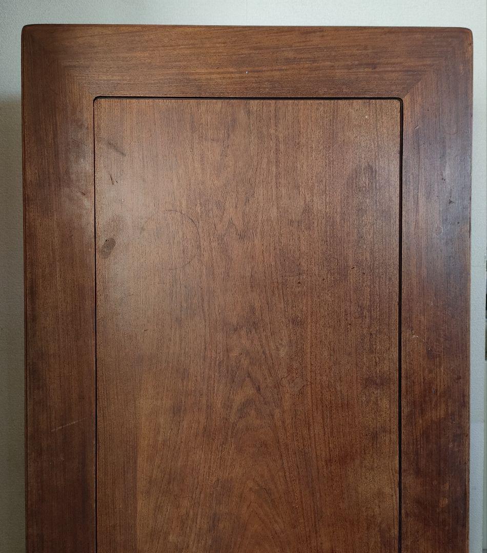 伝統的工芸品 大阪唐木指物 中森喜三郎 作 唐木家具 紫檀 座卓