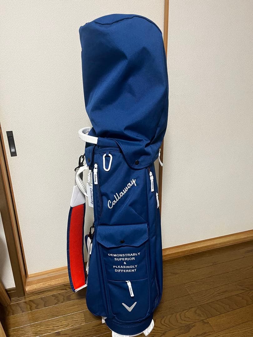 Callaway アドバンス22JM キャディバッグ ネイビー