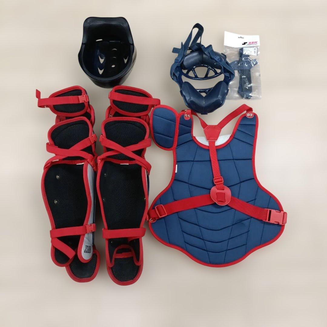 ＳＳＫ 一般 軟式 野球 キャッチャー 防具一式 ４点セット おまけ付