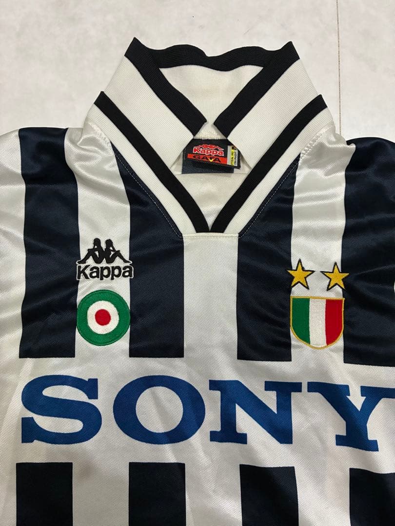 ユベントス　ユニフォームJuventus Football 95/96最終値引き