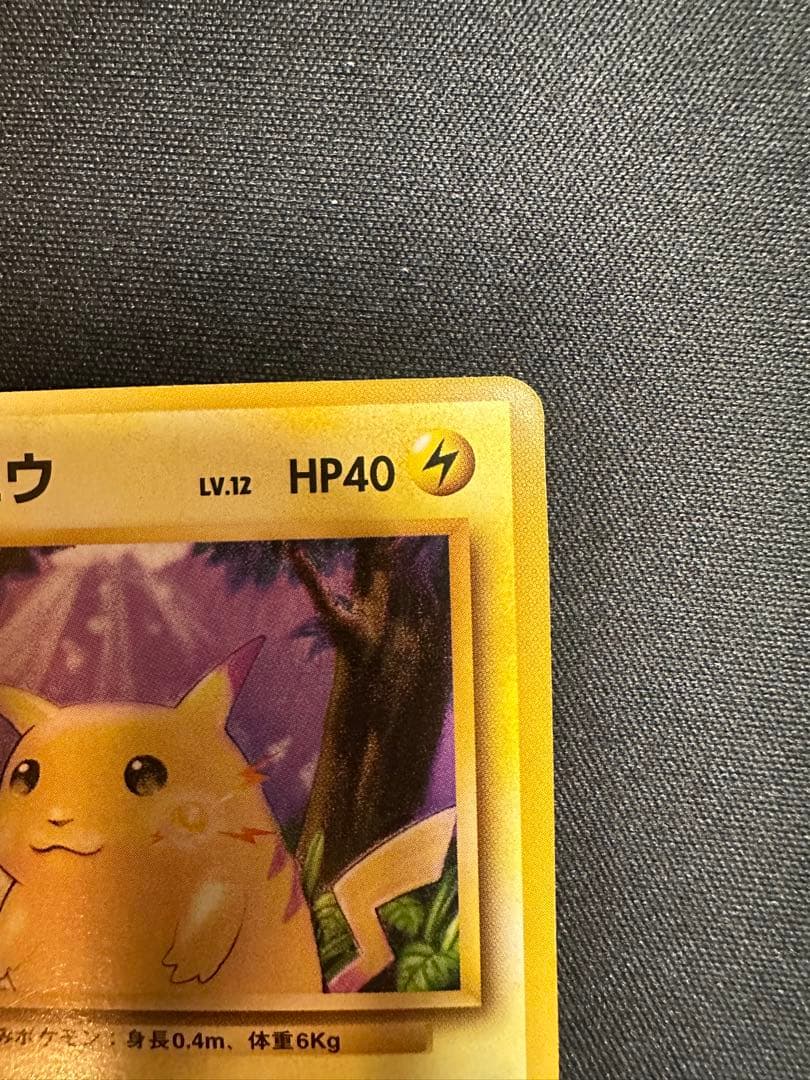 ポケモンカード　ピカチュウ　旧裏　マークあり