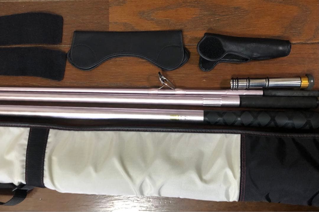 超美品 シマノ 11スピンパワー 405CX 並継 チタンKガイド