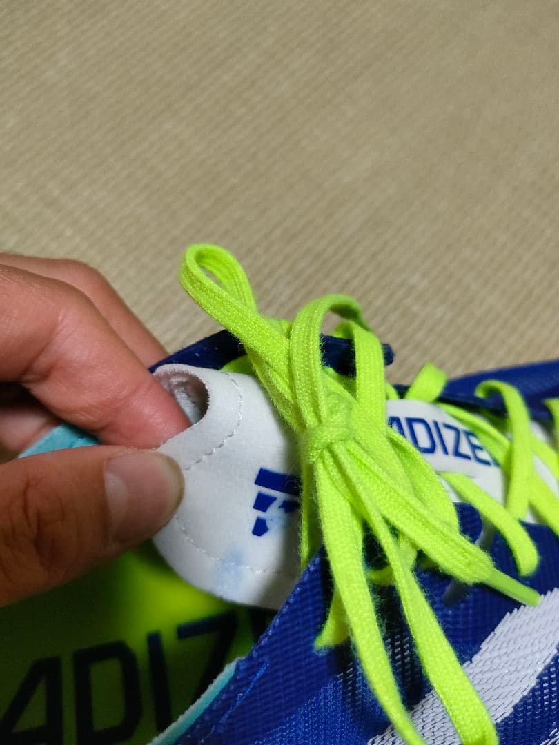 adizero japan8 アディゼロジャパン8 25.5cm 青/緑