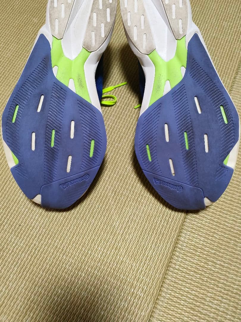 adizero japan8 アディゼロジャパン8 25.5cm 青/緑