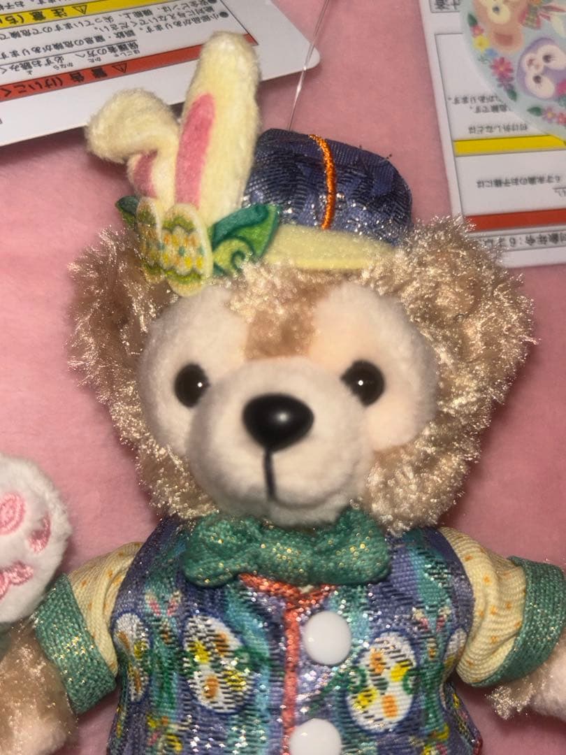 Duffy and Friends ディズニーイースター　ぬいぐるみバッジ