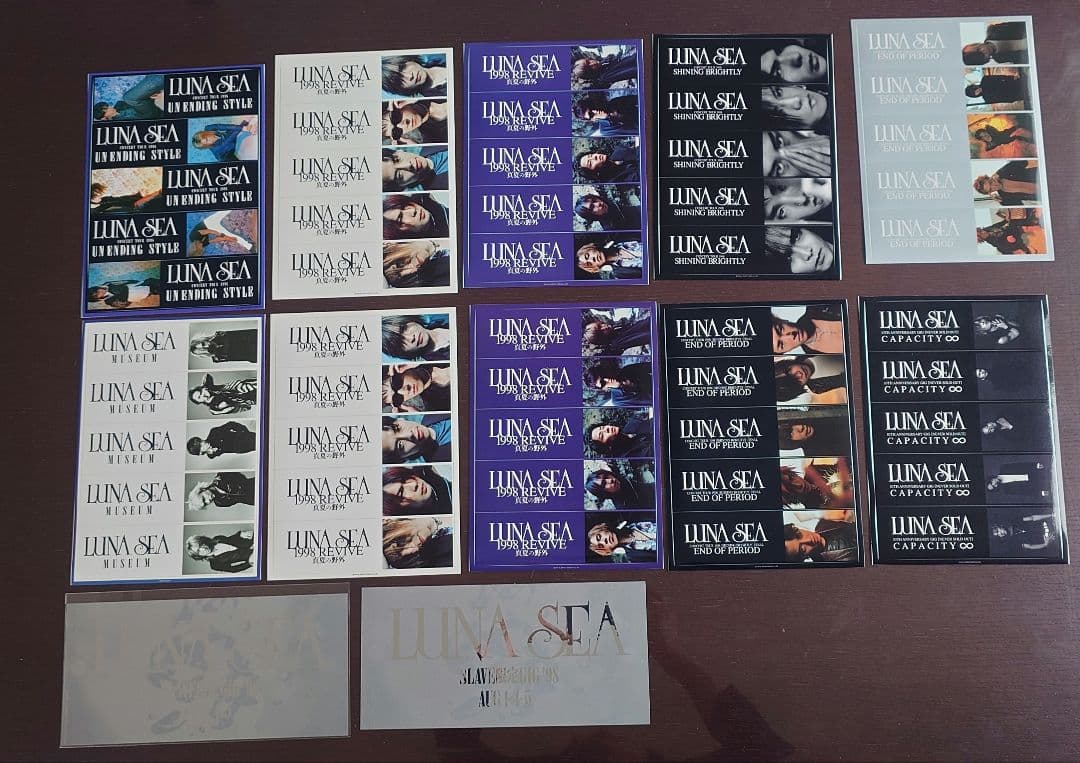 LUNA SEA ツアーステッカー32枚セット