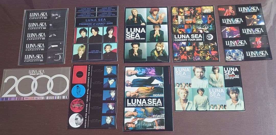 LUNA SEA ツアーステッカー32枚セット