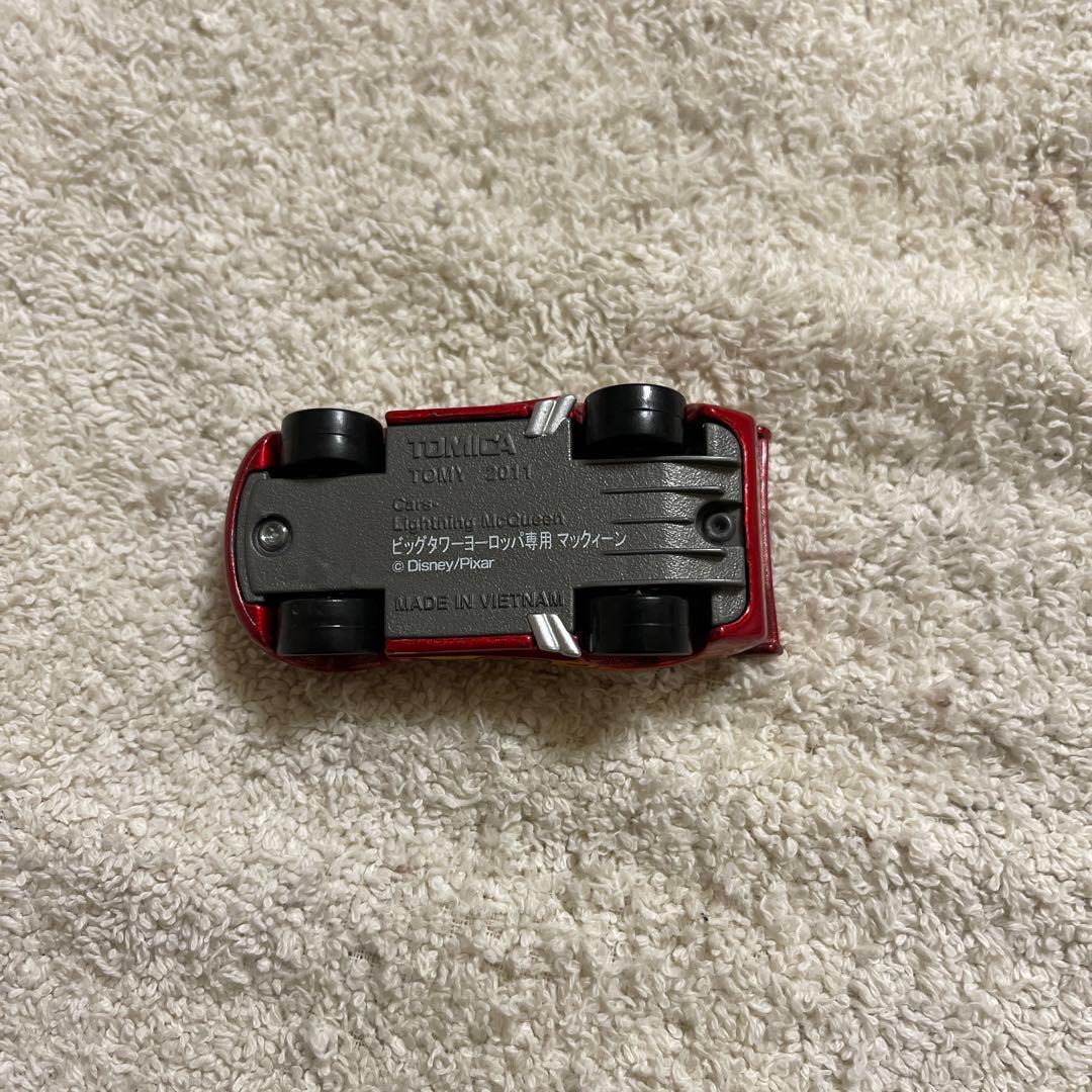 カーズトミカ　ビックタワーヨーロッパ専用マックイーン