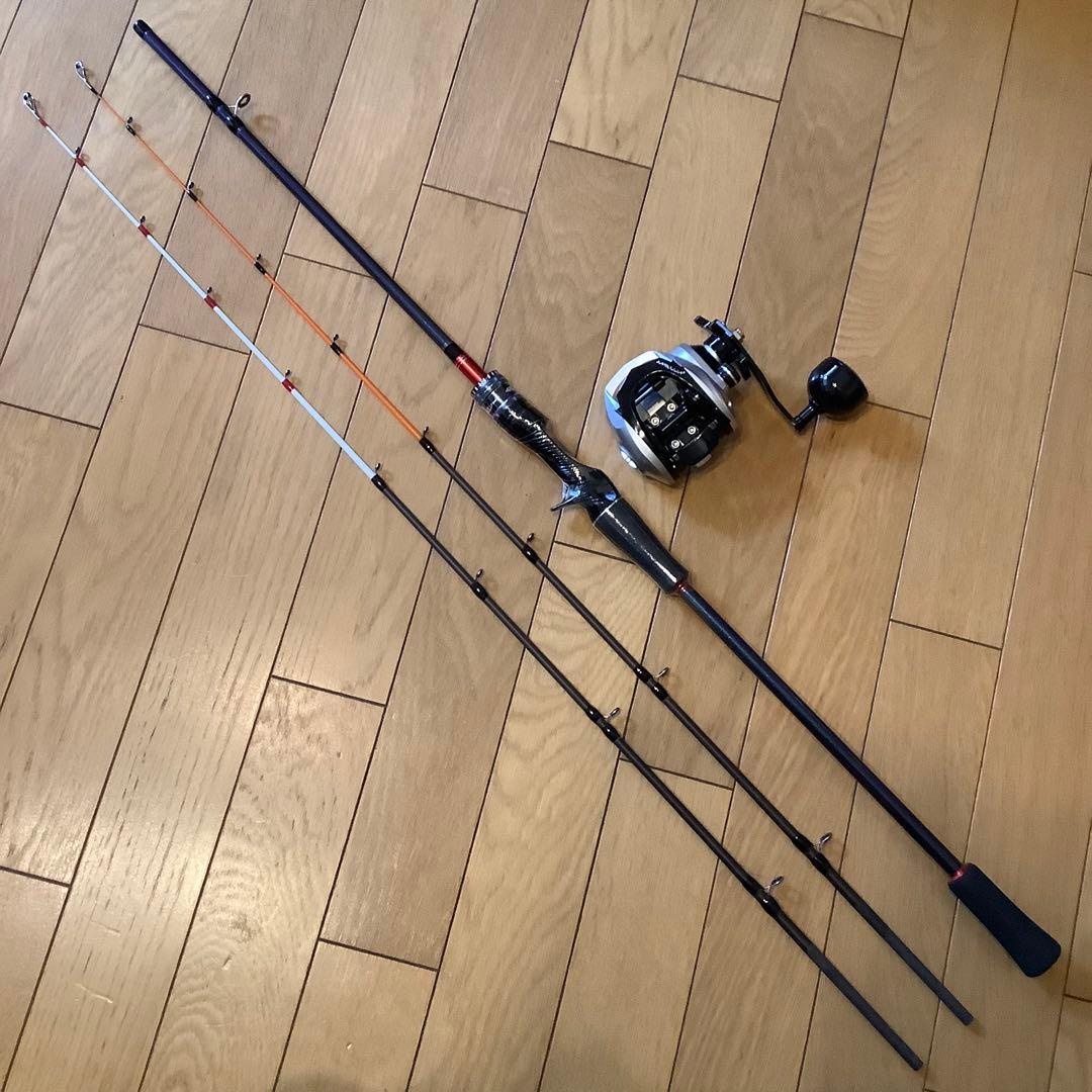 超便利2WAYティップ1.65m 2ピースMAX300g&ベイトリール