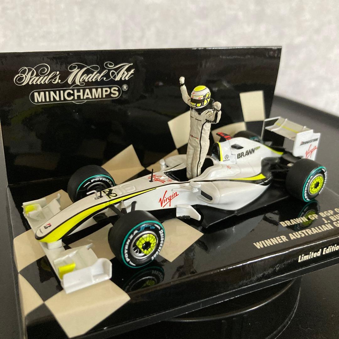 ミニチャンプス F1 ブラウンGP BGP 001 ジェイソンバトン