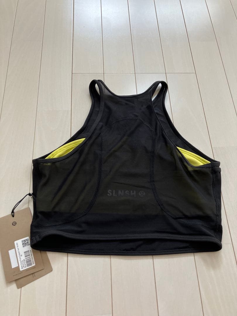 新品　ルルレモン　トップス　ホットヨガ　タンクトップ　ヨガ　ピラティス　黒　M