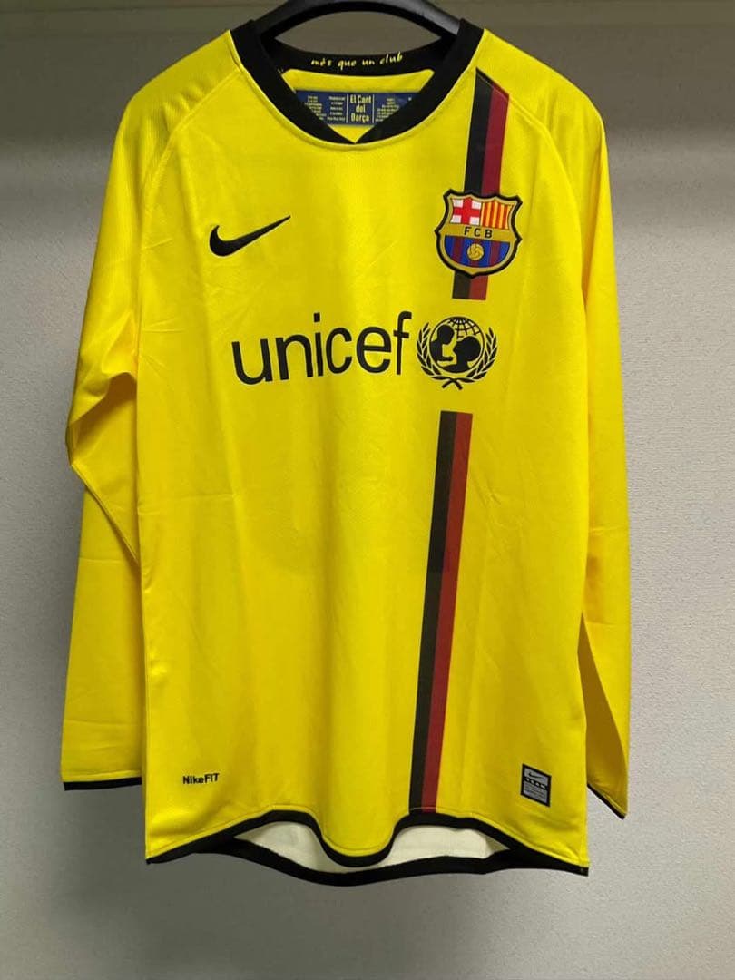 FC Barcelona Messi 10 イエロージャージ