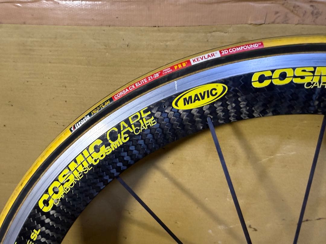 マビックコスミックカーボン　SSC フロントのみ