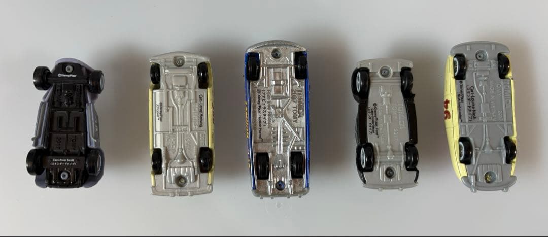 廃盤 トミカ カーズ レジェンドレーサー5台セット ディズニー ピクサー