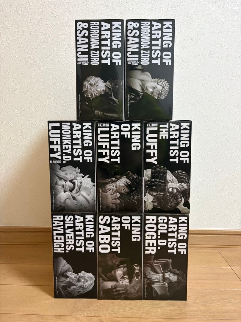 【未開封】KING OF ARTIST ワンピース 8体セット