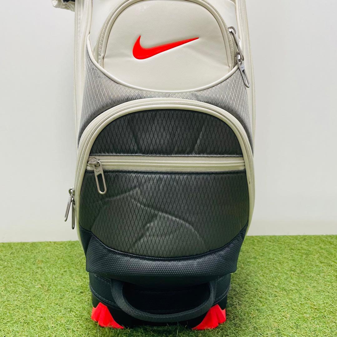 Nike キャディバッグ ホワイト/ブラック/レッド ゴルフ ナイキ メンズ