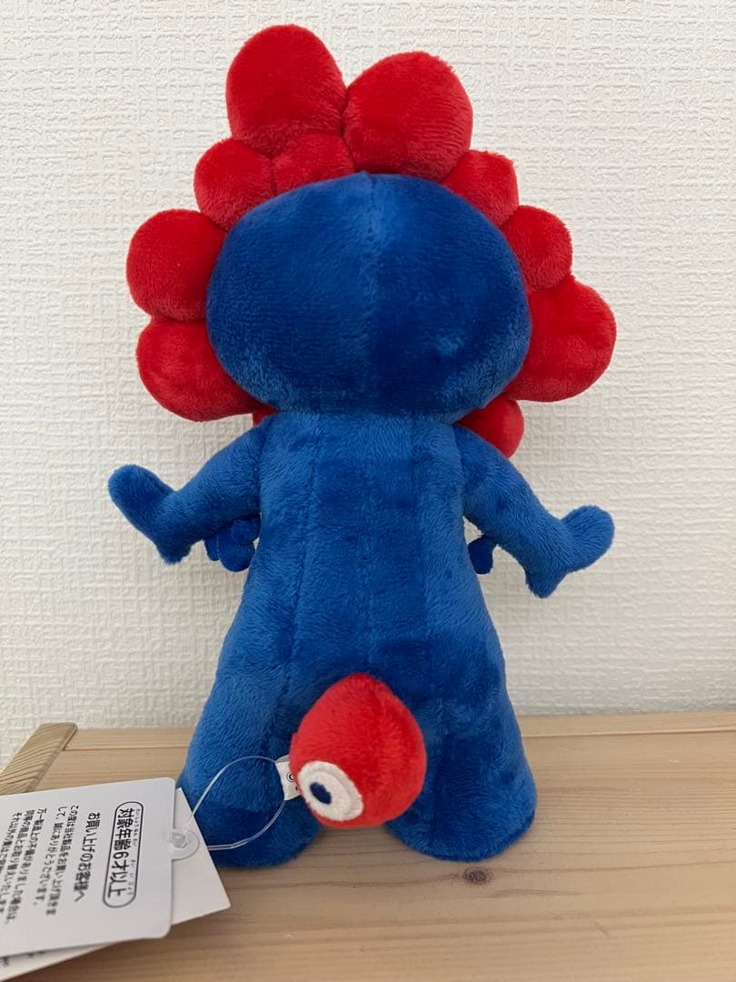 れ*げ様 【非売品】大阪万博 ミャクミャク ぬいぐるみ 高さ約35cm タグ付き