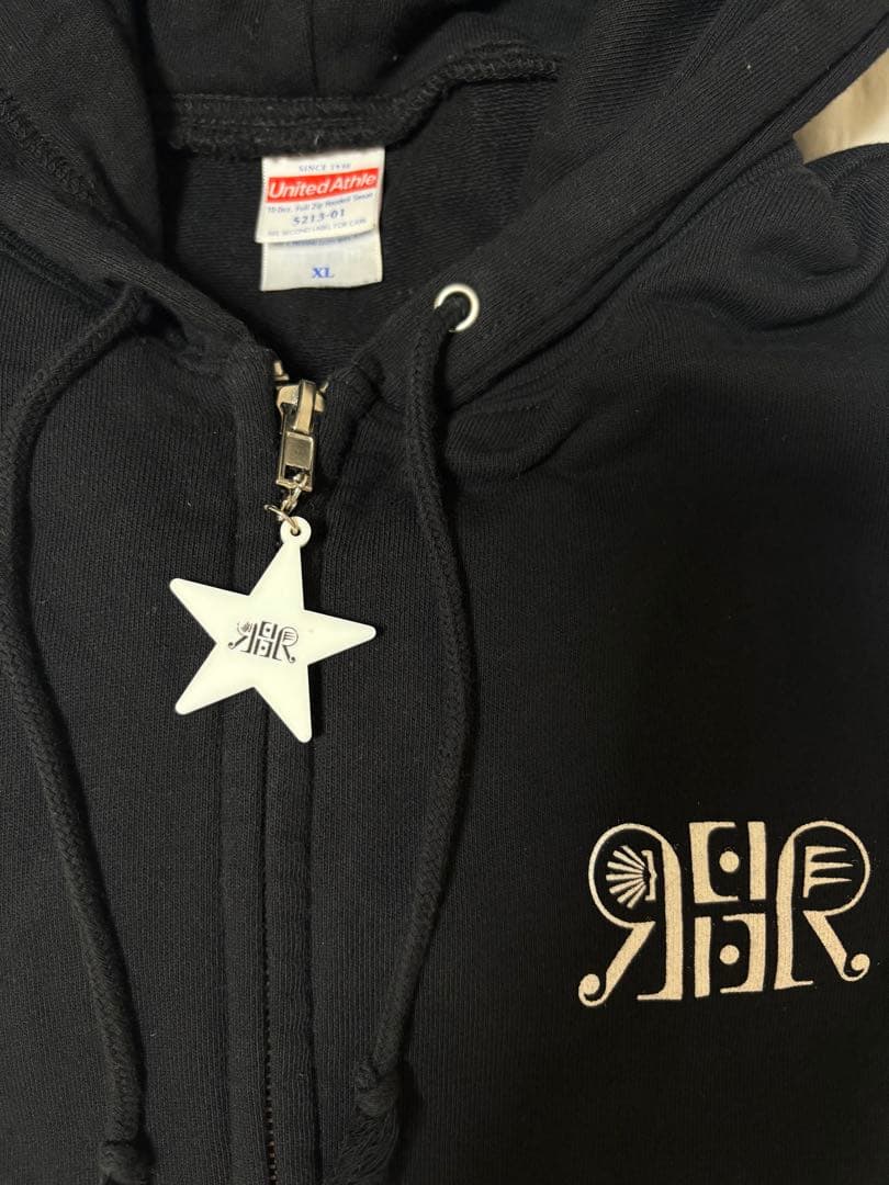 REIRIE ジップパーカー 白 XL