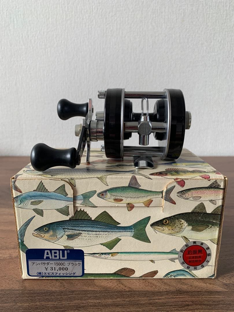 ABU Ambassadeur 1500 C ブラック ベイトリール新品未使用