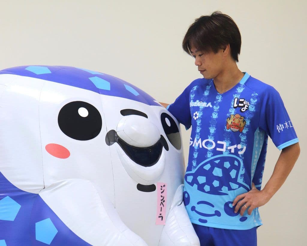 FC琉球　ジンベーニョユニフォーム　ブルー　③