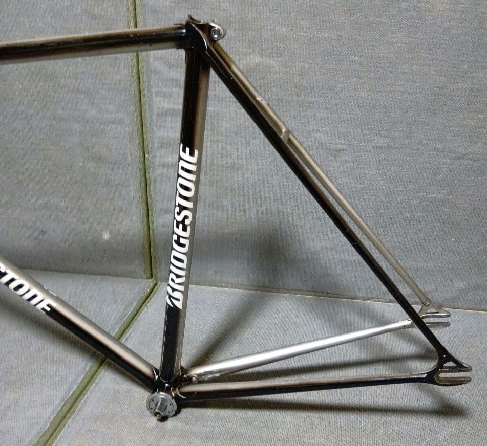 BRIDGESTONE 競輪　ピストフレーム　njs シングル ブリジストン