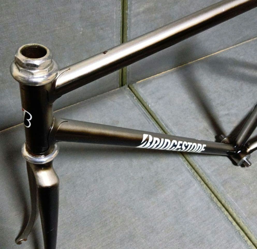 BRIDGESTONE 競輪　ピストフレーム　njs シングル ブリジストン