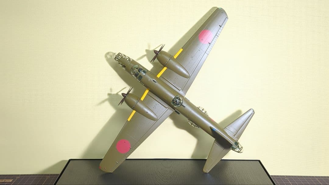 【ダイキ】ハセガワ1/72四式重爆_イ号一型甲搭載機(ケース完成済み)