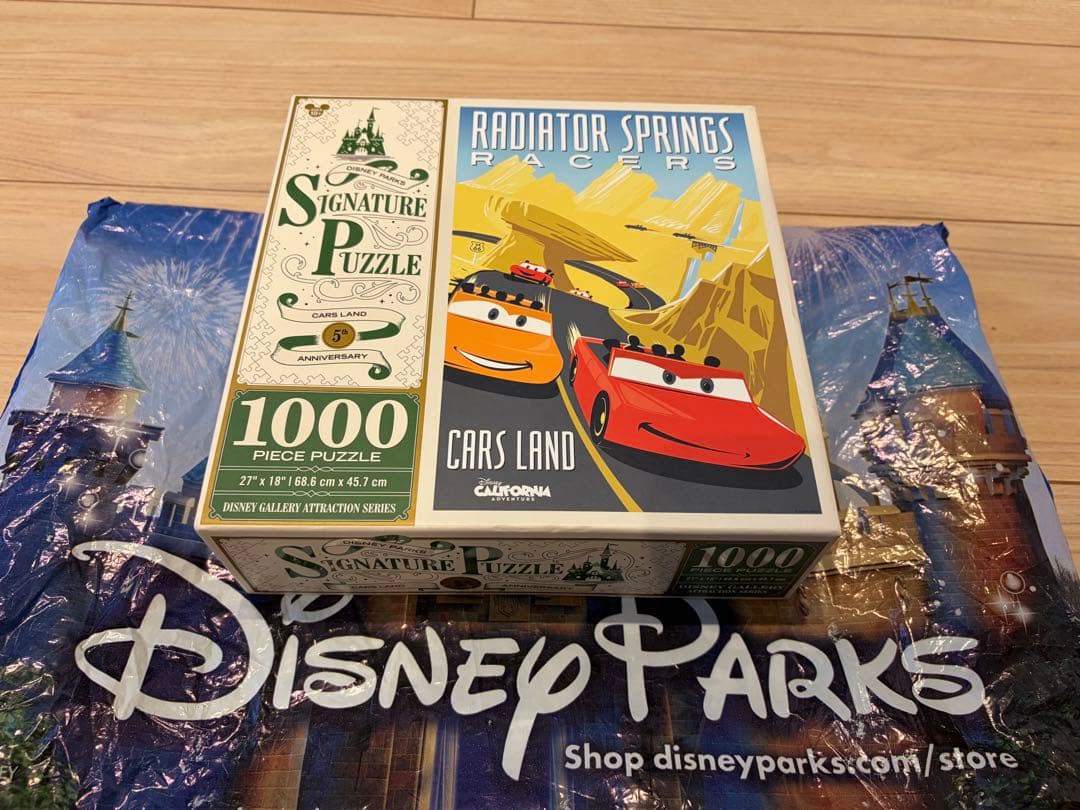 新品未開封　ディズニー　カーズランド 1000ピース　ジグソーパズル　海外限定品