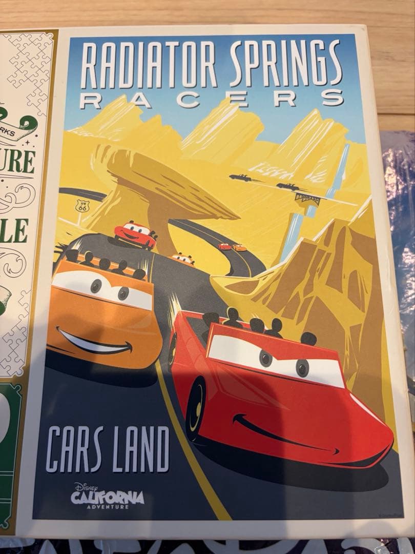 新品未開封　ディズニー　カーズランド 1000ピース　ジグソーパズル　海外限定品