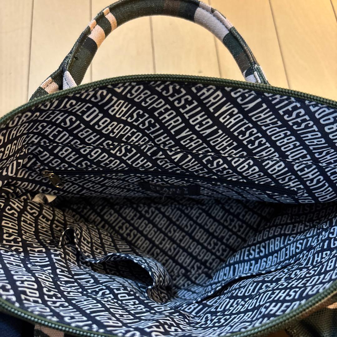 PEARLY GATES カモフラージュ トートバッグ