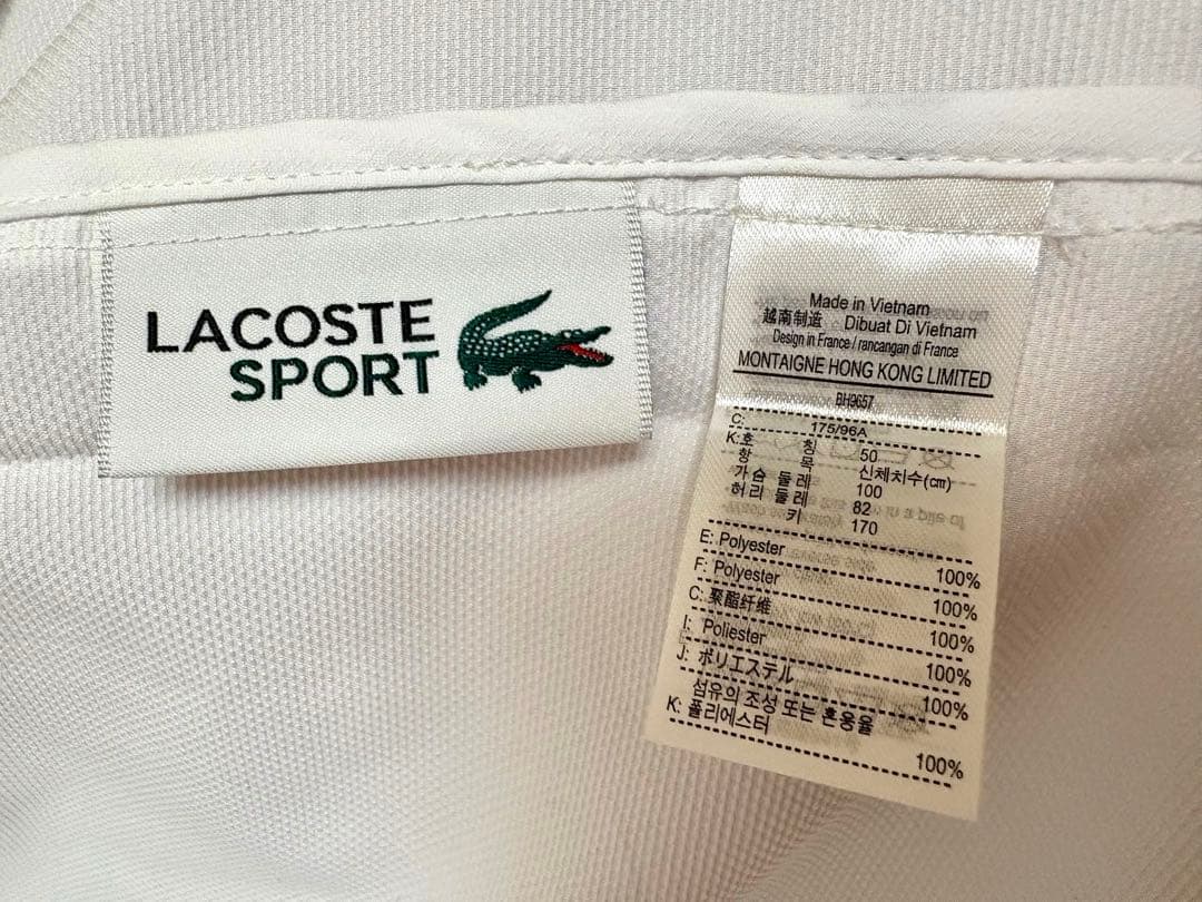 【ジョコビッチ着用モデル】LACOSTE テニスジャケット (US)Mサイズ