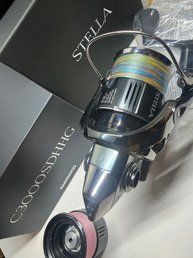 新品　22 ステラ C3000SDHHGと純正2500SHGスプールセット