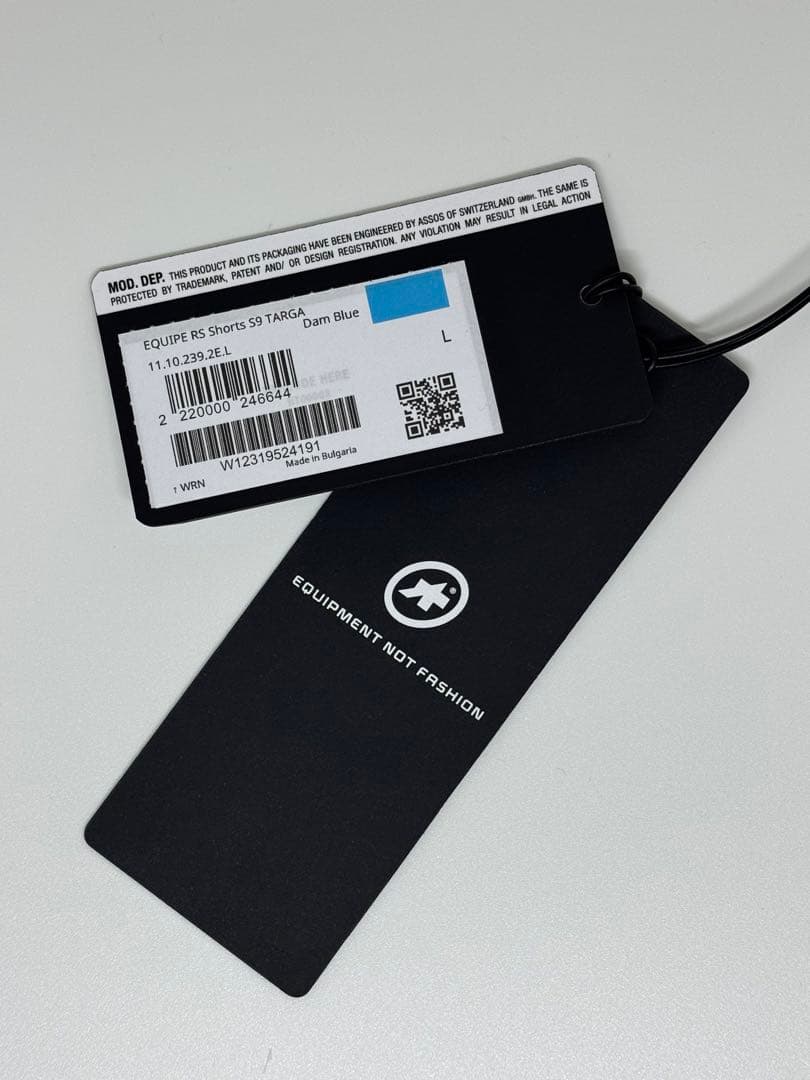 ASSOS EQUIPE RS SHORTS S9 TARGA(Lサイス)