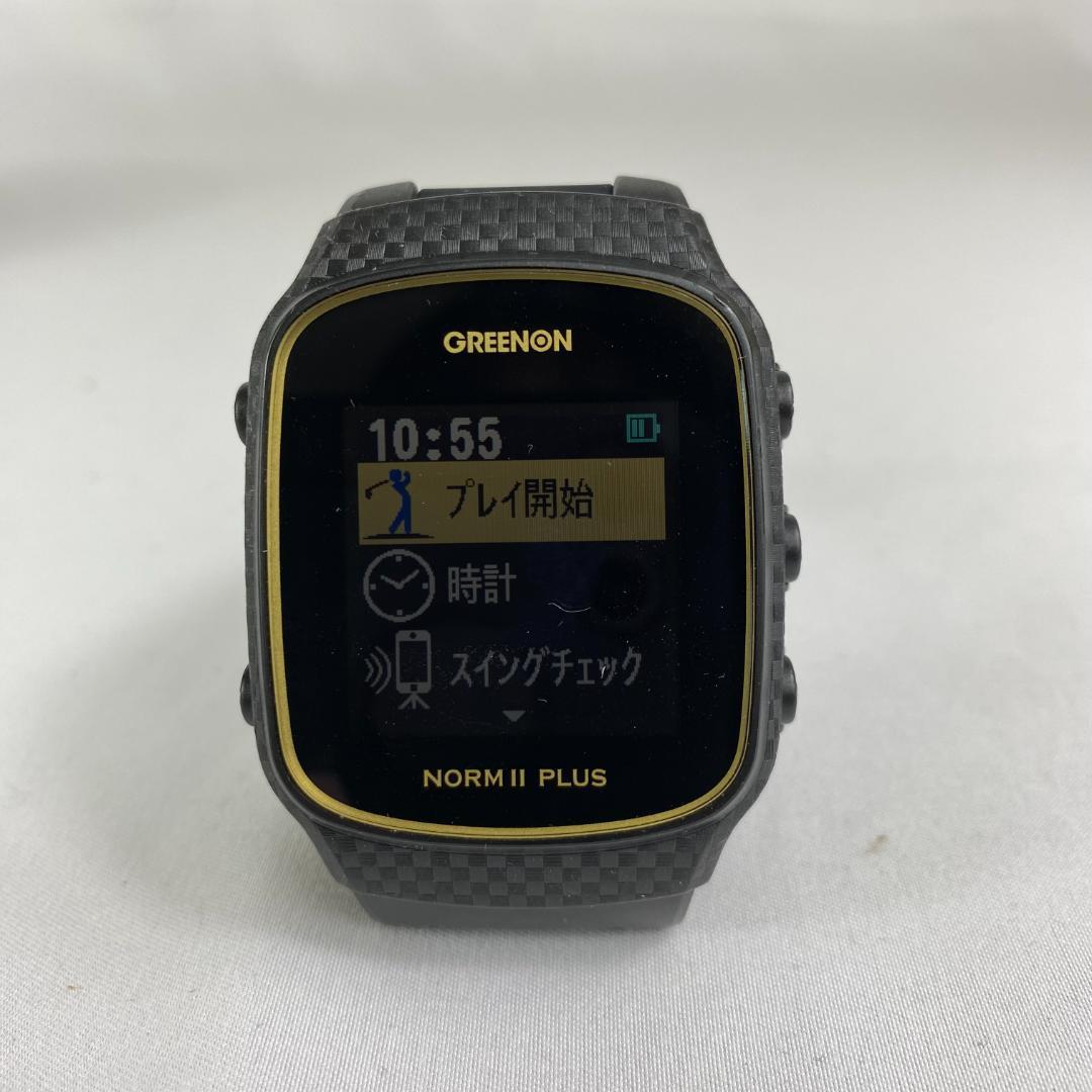 GREENON ゴルフウォッチ NORMⅡPLUS ブラック