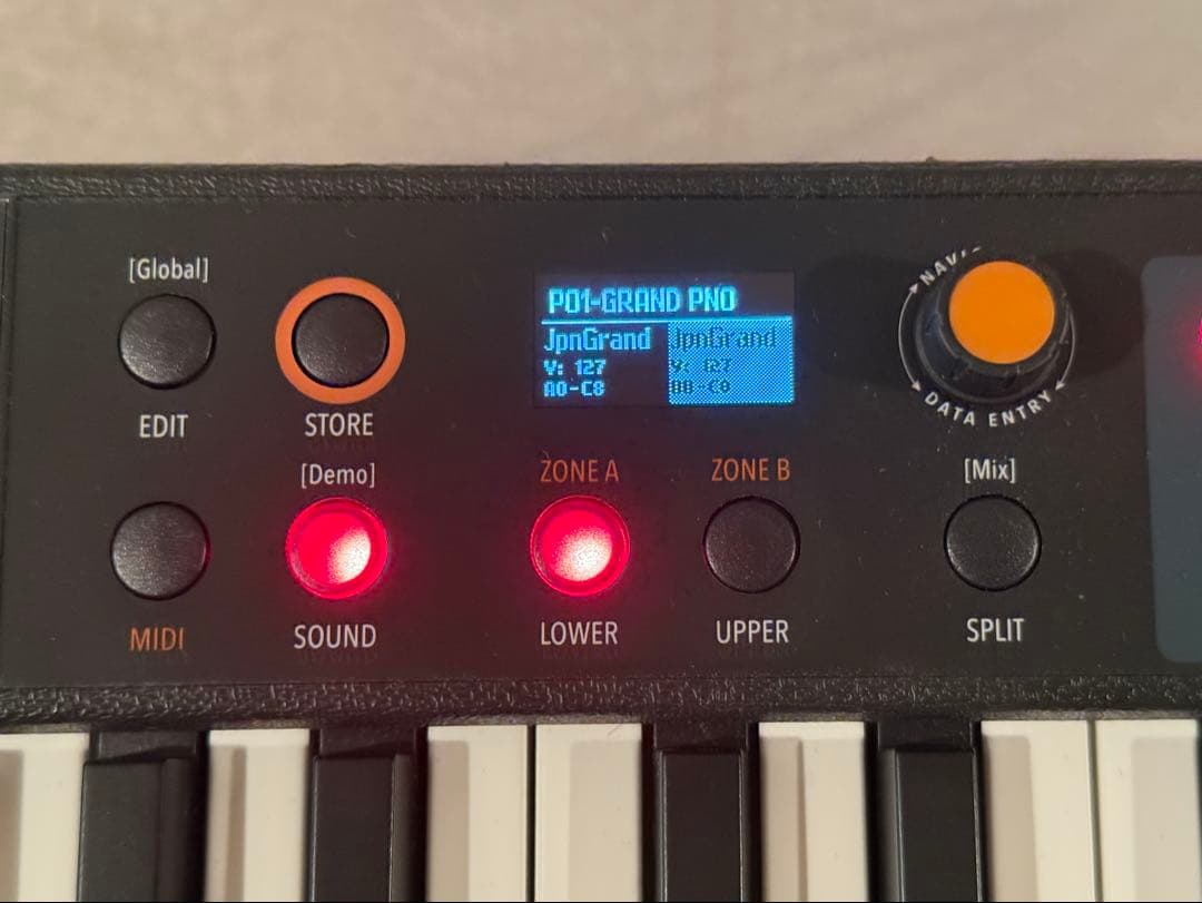 Studiologic Numa Compact 2 ペダル電源コードのみ新品